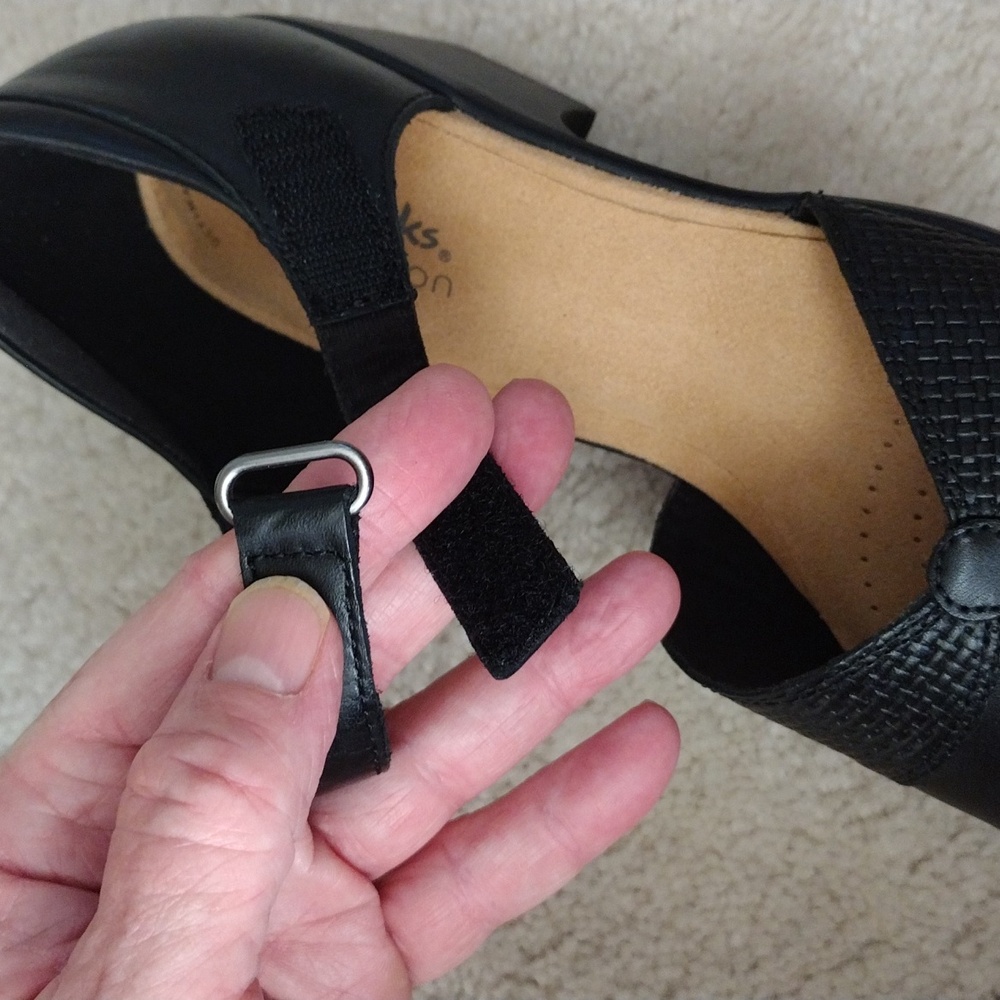 Clarks Black Heels for Women - Picture 10 of 13